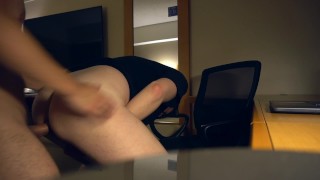 Doing My Homework But A Twink Appeared Wanting that JUICY COCK
